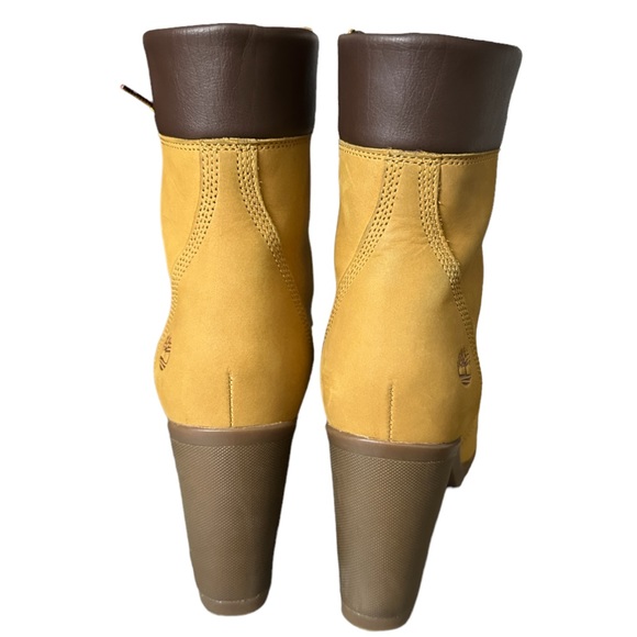 Timberland WOMEN’S CAMDALE CHUNKY HEEL BOOTS - Picture 5 of 8